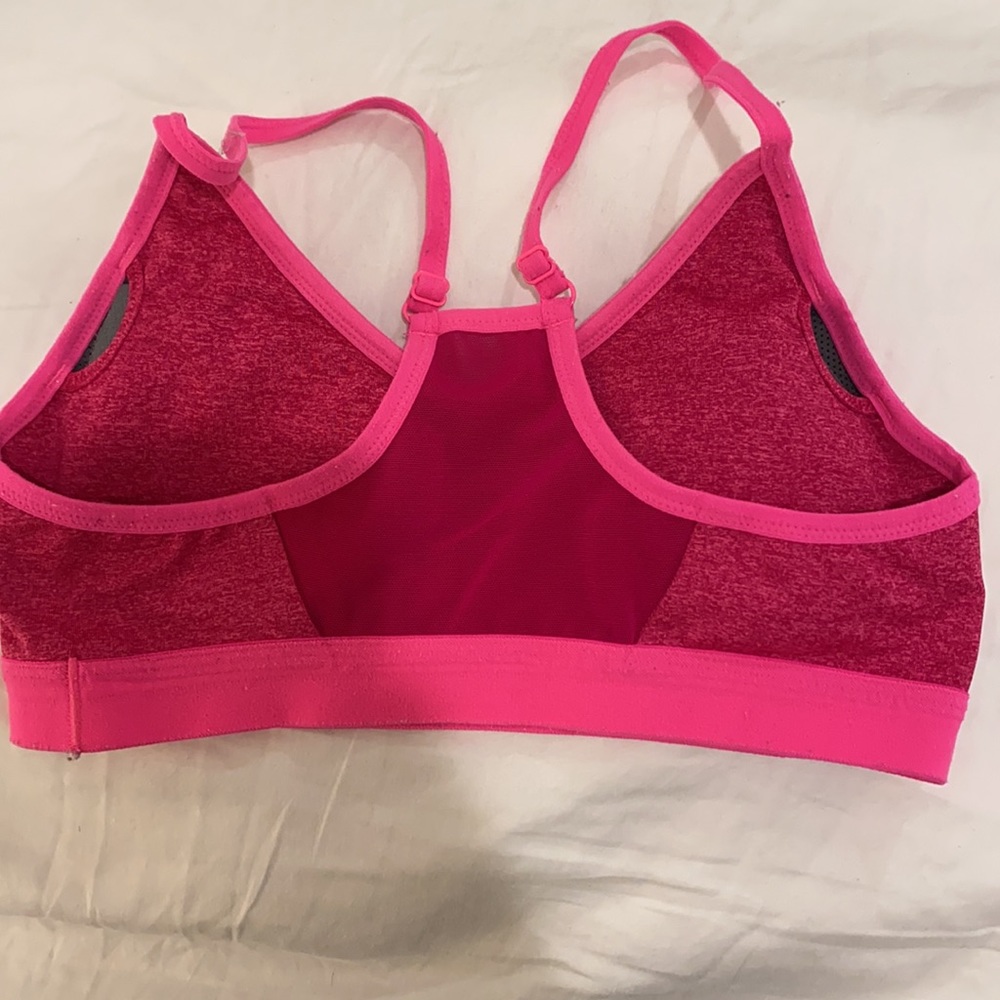 Pink Nike Sports Bra size S/M - Picture 3 of 4